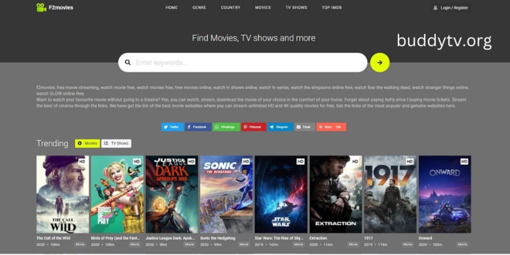 F2Movies - The Ultimate Guide to Free Streaming!