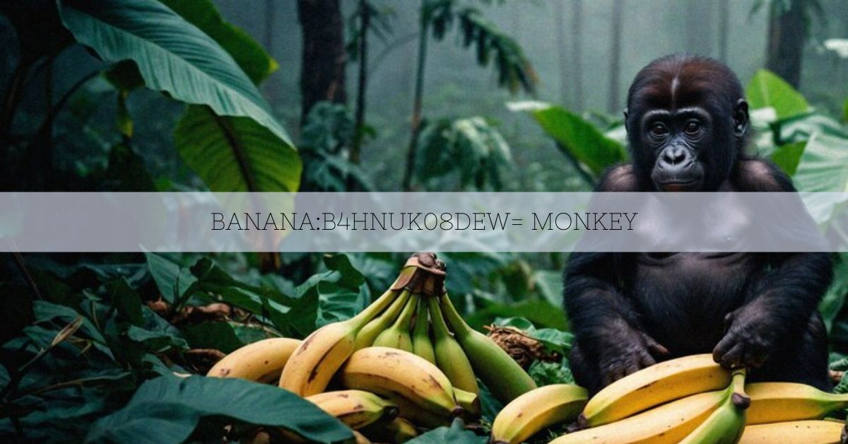 Banana:B4hnuk08dew= Monkey